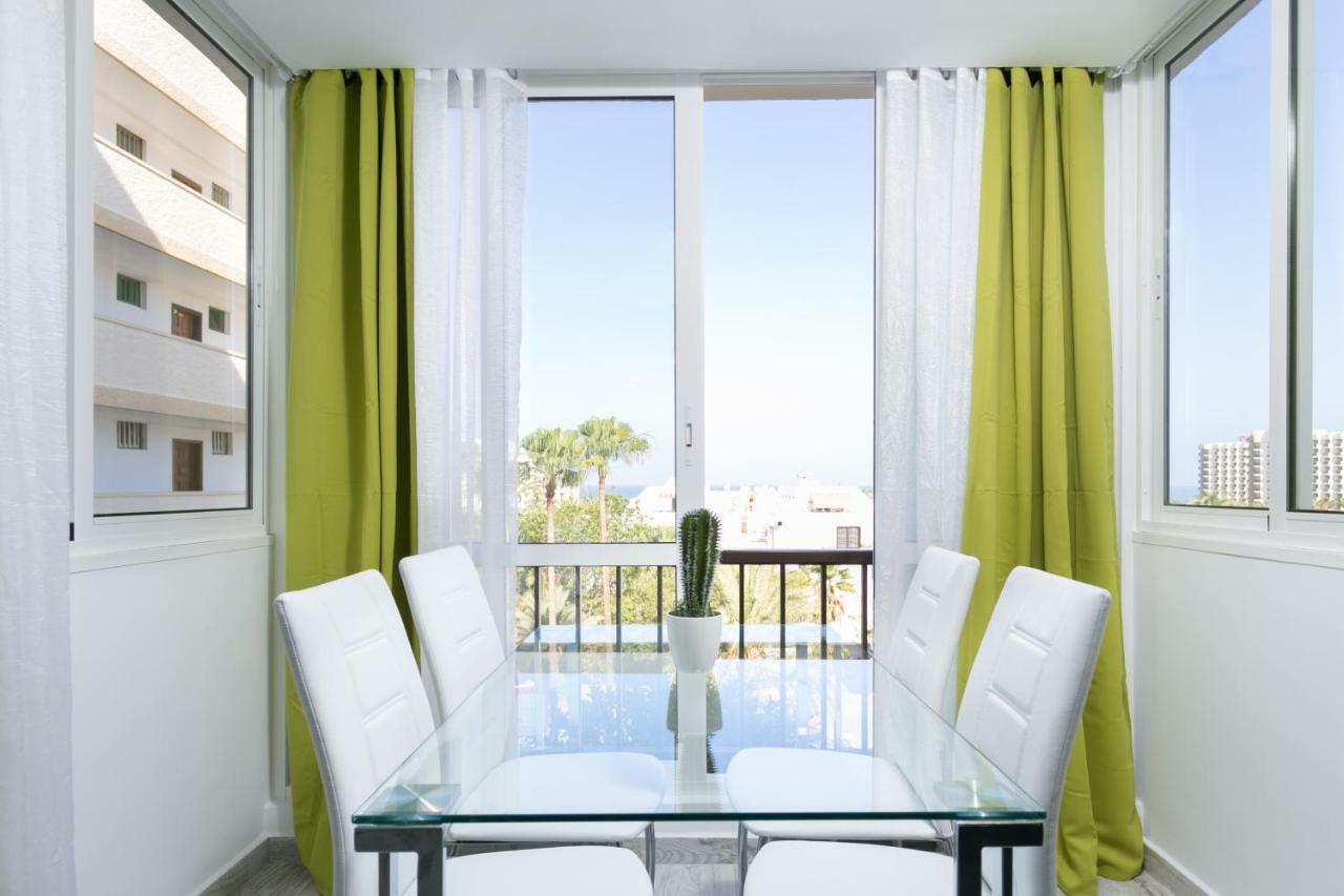 408 Enchanting El Dorado Accommodation, Sea View! Playa de las Americas  Bagian luar foto